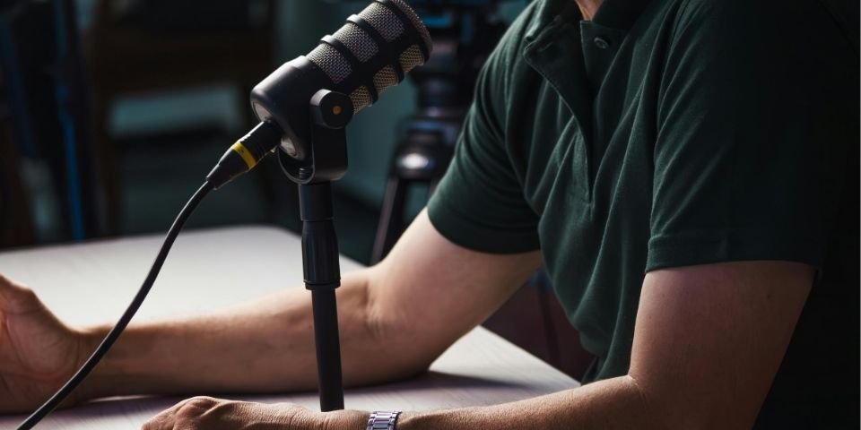 Podcast microphone