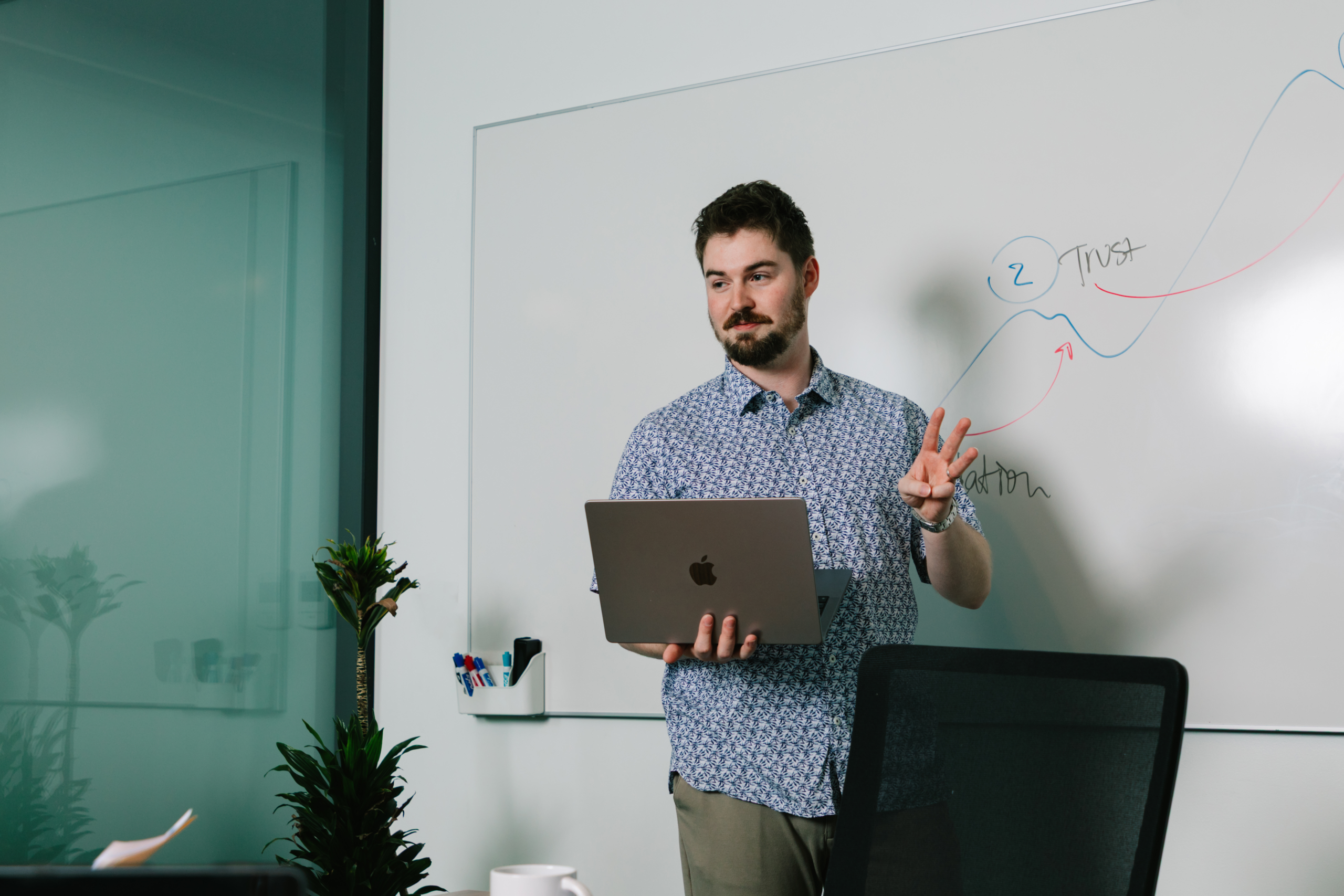 2025ArcticMarketing-14 Kason teaching the Milestone Method.